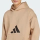 Чоловіче худі Future Icons 3 Bar Logo adidas JW7168 (XS) коричневий (4068806513564) - зображення 4