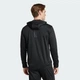 Чоловіча толстовка Train Essentials Seasonals Full-Zip adidas JV7243 (XS) чорний (4068809897449) - зображення 2