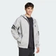 Мужская толстовка Future Icons 3-Stripes adidas JD4828 (XS) серый (4067906035617) - изображение 3
