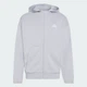 Мужская толстовка Future Icons Small Logo Full-Zip adidas KD7662 (XS) серый (4068815336703) - изображение 6