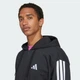 Чоловіча толстовка Essentials 3-Stripes French Terry adidas JD1877 (XL) чорний (4067901407792) - зображення 4