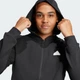Чоловіче худі Future Icons 3-Stripes Full Zip adidas IR9159 (S) чорний (4067892693907) - зображення 5