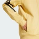 Чоловіче худі Future Icons 3-Stripes Full Zip adidas JE5704 (S) бежевий (4067896932576) - зображення 6