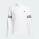 Чоловічий світшот Adi 3-Stripes Half-Zip adidas IQ2918 (L) білий (4066758796547) - зображення 6