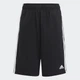 Дитячі шорти Essentials 3-Stripes Knit adidas HY4714 (128) чорний (4066745146898) - зображення 1