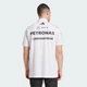 Мужская футболка-поло Mercedes - AMG Petronas Formula One Team adidas JW0586 (XS) белый (4068802737230) - изображение 2
