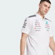 Мужская футболка-поло Mercedes - AMG Petronas Formula One Team adidas JW0586 (XS) белый (4068802737230) - изображение 4