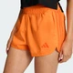 Жіночі шорти Pacer Workout Woven High Rise adidas JZ2228 (M 8 см) помаранчевий (4068819756484) - зображення 4