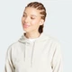 Женское худи Essentials Small Logo French Terry adidas JC5934 (L) бежевый (4067891014918) - изображение 4