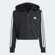 Дитяча толстовка Essentials Full-Zip Kids adidas JJ0956 (128) чорний (4067901360998) - зображення 6