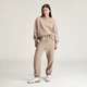 Женский свитшот adidas by Stella McCartney Loose adidas KF8865 (XS) коричневый (4068814583344) - изображение 4