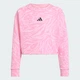 Дитячий світшот Future Icons Cropped Kids adidas JW7541 (128) рожевий (4068807784406) - зображення 6