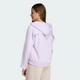 Дитяче худі Junior Girl Holiday Glam Cropped adidas KB9554 (128) фіолетовий (4068819922223) - зображення 2
