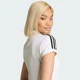 Жіноча футболка-поло 3-Stripes adidas KD3697 (S) білий (4068821972308) - зображення 5