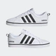 Чоловічі Кросівки VS Pace 2.0 3-Stripes Branding Synthetic Nubuck adidas HP6010 46 (11 UK) білий (4066748333592) - зображення 8