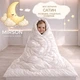 Одеяло Mirson зимнее Односпальное 140x150 см Silk №0553 Sleepy Friends Луна (2200013033721) - изображение 4