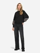 Свитшот женский ONLY 15216364-Black M Черный (5715732997881) - изображение 4
