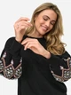 Свитшот женский ONLY 15216364-Black XS Черный (5715732997867) - изображение 5