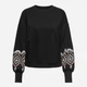 Свитшот женский ONLY 15216364-Black S Черный (5715732997874) - изображение 6