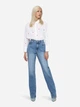 Рубашка хлопковая женская ONLY 15283743-Bright White M Белая (5715324295562) - изображение 4