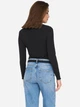 Лонгслив длинный женский ONLY 15369016-Black S Черный (5715829872107) - изображение 2
