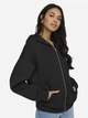 Толстовка на молнии с капюшоном женская ONLY 15383142-Black M Черная (5715910282037) - изображение 3
