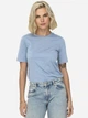 Футболка хлопковая женская ONLY 15270390-Cashmere Blue S Голубая (5715829971978) - изображение 1