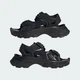 Женские Сандалии adidas by Stella McCartney Hika Outdoor adidas IE3540 38 (5 UK) черный (4067886579095) - изображение 7