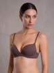 Бюстгальтер Acousma A6065-2DH коричневий 80D - зображення 1