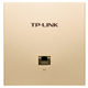 Дводіапазонна гігабітна панельна точка доступу TP-LINK AX3000 для великих будинків, бездротова мережа WiFi 6 для всього будинку, блок живлення PoE, керування кондиціонером TL-XAP3002GI, колір «шампанське золото» - зображення 1