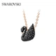 Жіноче кольє SWAROVSKI SWAN "Чорний лебідь", подарунок на день народження дівчини, жіночі прикраси, 5204133 - изображение 2