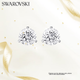 Сережки SWAROVSKI CONSTELLA Dazzling Starlight, жіночі сережки-гвоздики, подарунок на день народження для жінок, 1800046 - изображение 1