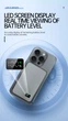 Павербанк F20 10000mAh Magnetic Power Bank 15W Wireless Charging PD + QC 20W для iPhone з MagSafe (Магсейф) USB-C Зовнішній акумулятор Магнітний Бездротовий Повербанк Graphite - зображення 5