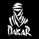 Наклейка Dakar 20,0*14,5 см белый - изображение 1