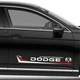 Наклейки Dodge на передние двери 72*9 см белый - изображение 1