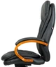 Кресло АКЛАС Валенсия Soft EX MB (Кожа LC-A Black/PU Black) - изображение 10