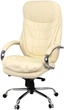 Кресло АКЛАС Валенсия Soft CH MB (Кожа LC-F Beige/PU Beige) - изображение 1