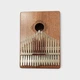 Калимба с резонатором Kalimba на 17 язычков Ручное фортепиано Коричневый с Узором K-17-12KD - изображение 5