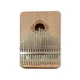 Калимба с резонатором Kalimba на 17 язычков Ручное фортепиано Бежевый с Узором K-17-15B - изображение 4