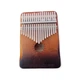 Калимба с резонатором Kalimba на 17 язычков Ручное фортепиано Темно- Коричневый с Узором Корабли в море K-17-21TK - изображение 4