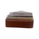 Калимба с резонатором Kalimba на 17 язычков Ручное фортепиано Темно- Коричневый с Узором Корабли в море K-17-21TK - изображение 7
