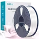 PLA-пластик Філамент Sunlu PLA Silk Plus White (PLA+) для 3D-принтера - 1Кг, 1.75mm Red Шовковий Білий з Котушкою - изображение 1