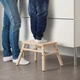Табурет, береза IKEA VILTO 603.444.53 - зображення 6