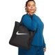 Мужская и женская сумка через плечо NIKE, спортивная сумка-тоут, дамская сумка, повседневная сумка DR7217-010, черная, универсальный размер. - изображение 3