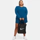 Мужская и женская сумка через плечо NIKE, спортивная сумка-тоут, дамская сумка, повседневная сумка DR7217-010, черная, универсальный размер. - изображение 5