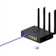 Промышленный маршрутизатор Beiruipugongying R300S 4G, питание POE, две антенны 4G, двойное резервное питание, совместимость со всеми сетями 4G, слот для SIM-карты, беспроводной Wi-Fi, удаленное управление, удаленное подключение к сети, 5 сетевых портов. - изображение 3