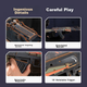 ROKR AK47 Collaboration Edition, конструктор, детская игрушечная модель пистолета, набор для самостоятельной сборки из дерева, подарок на день рождения для мальчика. - изображение 7