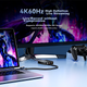 Карта видеозахвата SAMZHE HDMI, устройство захвата видео 4K высокой четкости с петлевым выходом через USB, совместима с камерами Canon, Nikon, Sony, Nintendo Switch/PS/NS, смартфонами и планшетами для игр, прямых трансляций и записи. - изображение 5