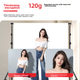 LATZZ Белый фон для прямых трансляций 1,6*2 метра, белая ткань для фотосъемки, однотонная плотная штора, ткань для хромакея, фон для предметной фотосъемки, мягкая световая нетканая ткань для портретной фотосъемки, фотосъемки на документы. - изображение 10