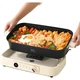 Електрична каструля Liven Electric Hot Pot, електрична каструля для приготування їжі, гаряча каструля, спеціальна каструля для 3-7 осіб, знімна багатофункціональна електрична каструля для приготування їжі та барбекю, 7 л, багатоцільова каструля DHG-710 - изображение 3
